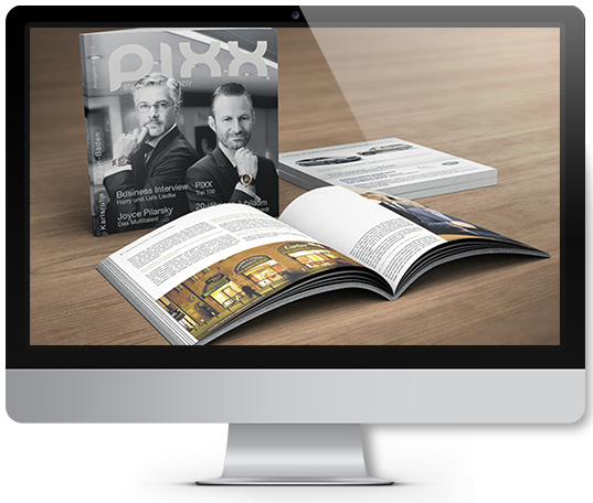 Im PIXX Magazin erfolgreich werben