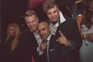 Axel Kahn, Severino Seeger, David Odonkor, 1. PIXX LOUNGE 2017 Hugos Frankfurt